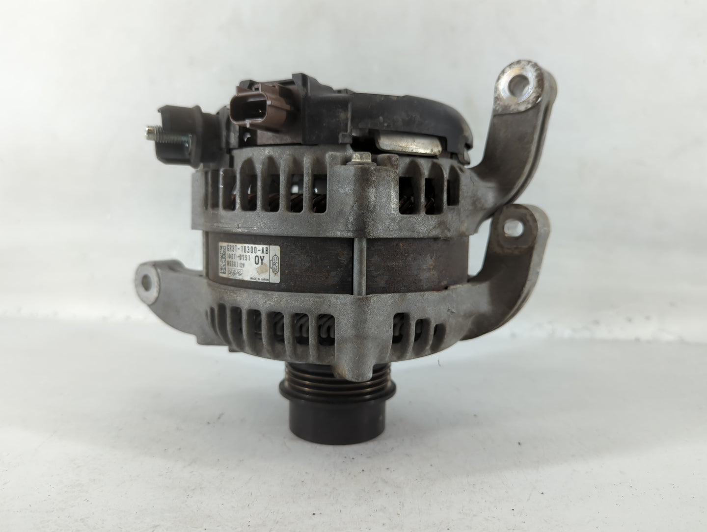2016-2022 Ford Mustang Alternator Replacement Generator Charging Assembly Engine OEM P/N:104211-0751 GR3T-10300-AB Fits OEM Used Auto Parts - Oemusedautoparts1.com