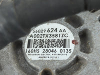 2014-2018 Jeep Cherokee Alternator Replacement Generator Charging Assembly Engine OEM P/N:A002TX3581ZC 56029624AA Fits OEM Used Auto Parts - Oemusedautoparts1.com