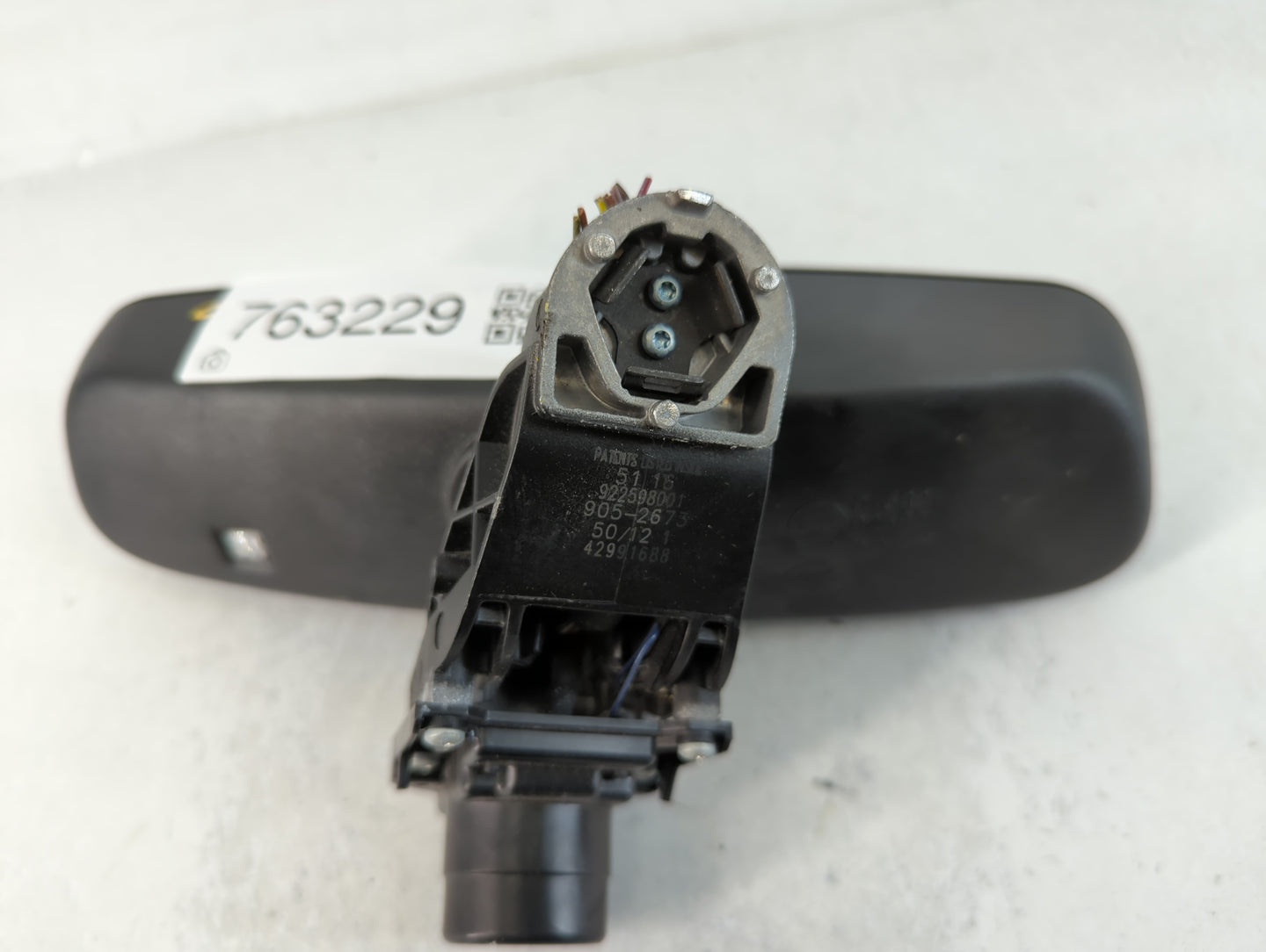 2010-2013 Bmw X5 Interior Rear View Mirror Replacement OEM P/N:E11015891 E11025891 Fits Fits 2010 2011 2012 2013 2014 OEM Used Auto Parts - Oemusedautoparts1.com