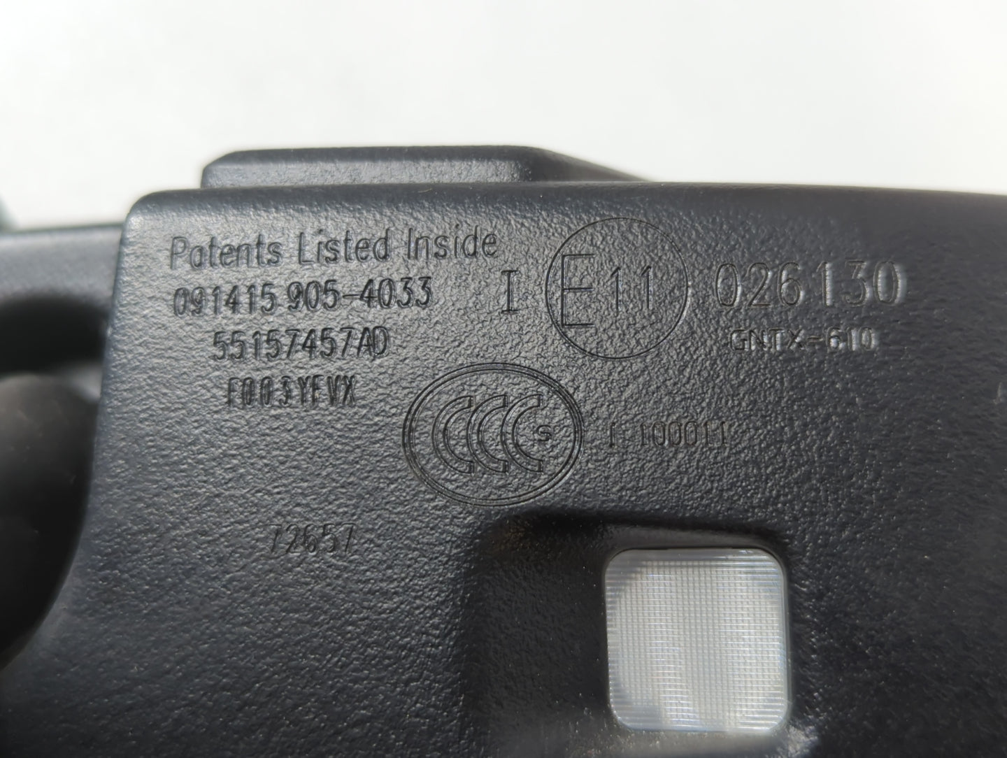 2016 Jeep Compass Interior Rear View Mirror Replacement OEM P/N:E11026130 Fits Fits 2010 2011 2012 2013 2014 2015 2017 OEM Used Auto Parts - Oemusedautoparts1.com