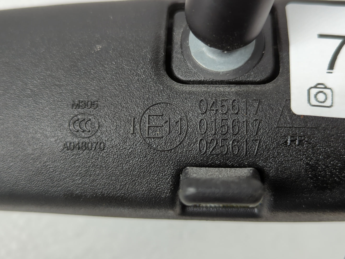2022 Honda Civic Interior Rear View Mirror Replacement OEM P/N:E11025617 E11045617, E11015617 Fits OEM Used Auto Parts - Oemusedautoparts1.com