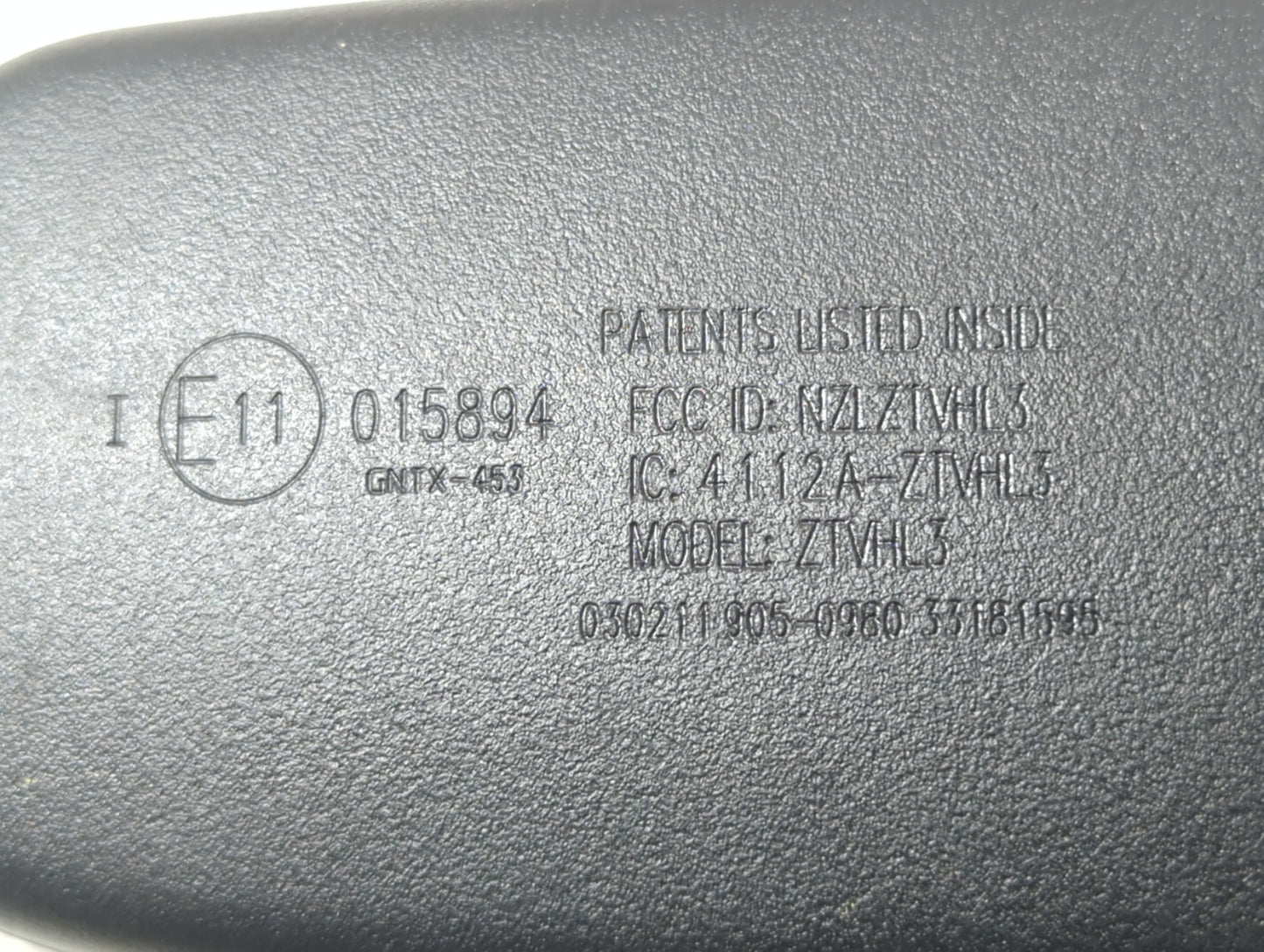 2011 Hyundai Sonata Interior Rear View Mirror Replacement OEM P/N:E11015894 Fits OEM Used Auto Parts - Oemusedautoparts1.com