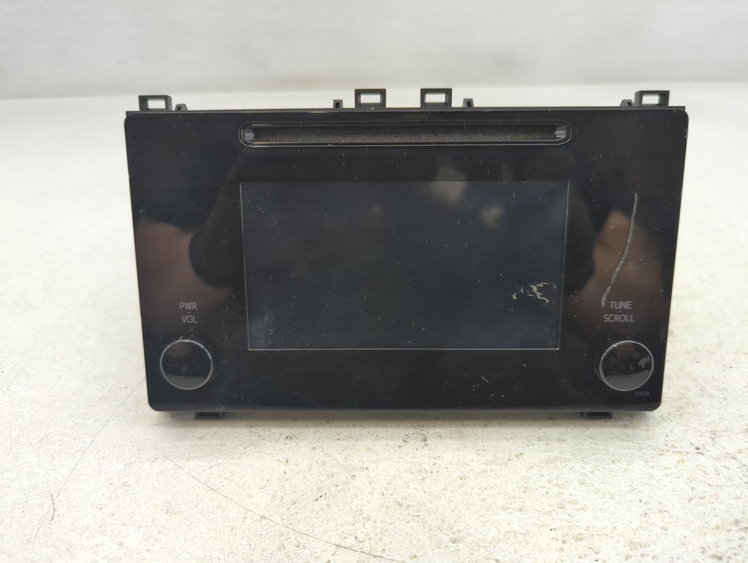 2017-2019 Toyota Corolla Radio AM FM Cd Player Receiver Replacement P/N:86140-02520 Fits Fits 2017 2018 2019 OEM Used Auto Parts