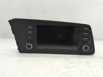 2021-2022 Hyundai Elantra Radio AM FM Cd Player Receiver Replacement P/N:96160-AA230LS5 Fits Fits 2021 2022 OEM Used Auto Parts