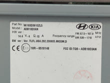 2019-2021 Hyundai Tucson Radio AM FM Cd Player Receiver Replacement P/N:96160D3810ZL5 Fits Fits 2019 2020 2021 OEM Used Auto Parts