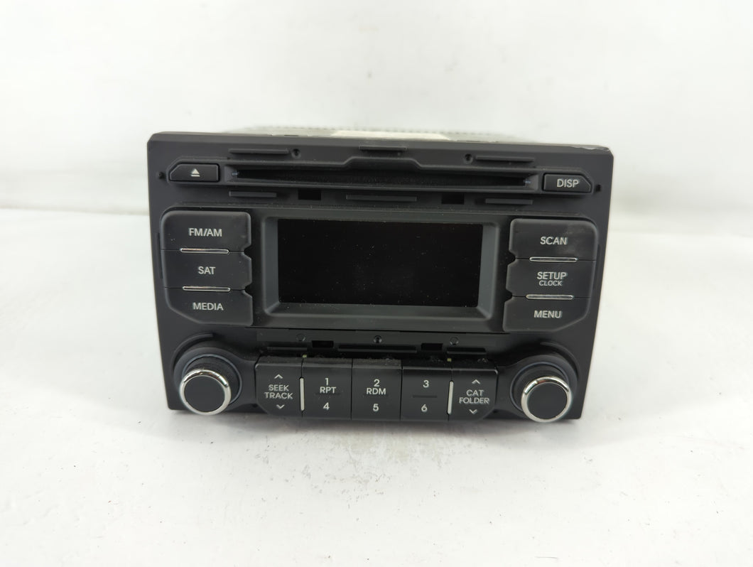 2012-2015 Kia Rio Radio AM FM Cd Player Receiver Replacement P/N:96170-1W900CA Fits Fits 2012 2013 2014 2015 OEM Used Auto Parts