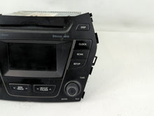 2013-2016 Hyundai Santa Fe Radio AM FM Cd Player Receiver Replacement P/N:96180-B89514X Fits Fits 2013 2014 2015 2016 OEM Used Auto Parts