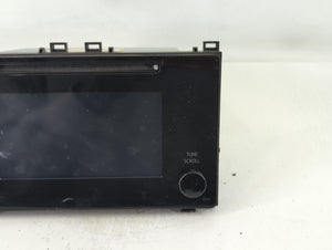 2017-2019 Toyota Corolla Radio AM FM Cd Player Receiver Replacement P/N:86140-02520 Fits Fits 2017 2018 2019 OEM Used Auto Parts