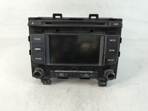 2015-2017 Hyundai Sonata Radio AM FM Cd Player Receiver Replacement P/N:96180-C20004X Fits Fits 2015 2016 2017 OEM Used Auto Parts