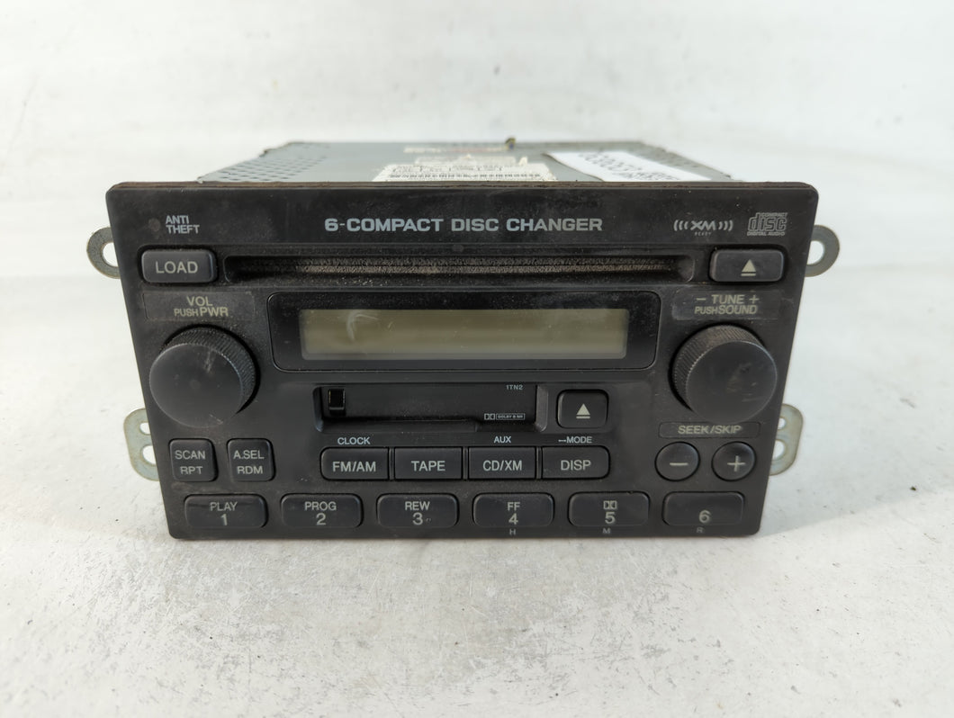 2005-2006 Honda Cr-V Radio AM FM Cd Player Receiver Replacement P/N:39101-S9A-A520-M1 Fits Fits 2005 2006 OEM Used Auto Parts