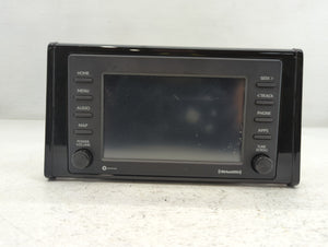 2020-2022 Toyota Rav4 Radio AM FM Cd Player Receiver Replacement P/N:86140-0R350 Fits Fits 2020 2021 2022 OEM Used Auto Parts