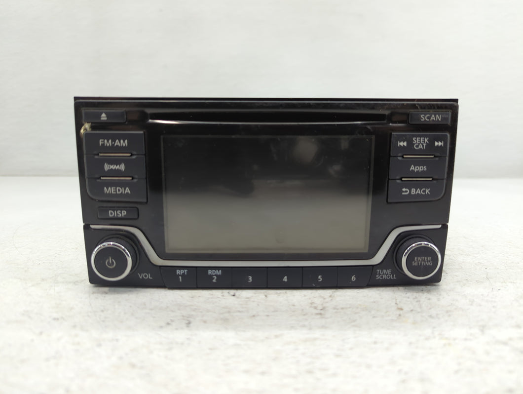 2016 Nissan Frontier Radio AM FM Cd Player Receiver Replacement P/N:281859BM1A 28185 9BM1A Fits OEM Used Auto Parts