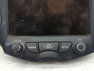 2012-2017 Hyundai Veloster Radio AM FM Cd Player Receiver Replacement P/N:E11 10R-035682 Fits Fits 2012 2013 2014 2015 2016 2017 OEM Used Auto Parts