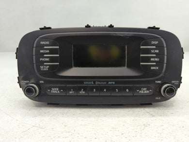 2015-2016 Kia Soul Radio AM FM Cd Player Receiver Replacement P/N:96170-B2090CA Fits Fits 2015 2016 OEM Used Auto Parts