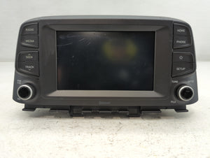 2018-2021 Hyundai Kona Radio AM FM Cd Player Receiver Replacement P/N:96160J9020TMT Fits Fits 2018 2019 2020 2021 OEM Used Auto Parts