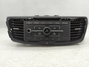 2016-2017 Honda Accord Radio AM FM Cd Player Receiver Replacement P/N:39100-T2F-A101 Fits Fits 2016 2017 OEM Used Auto Parts