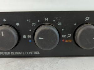 2002 Cadillac Escalade Climate Control Module Temperature AC/Heater Replacement P/N:09379915 Fits OEM Used Auto Parts