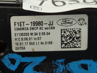 2015-2018 Ford Focus Climate Control Module Temperature AC/Heater Replacement P/N:F1ET-19980-JJ Fits Fits 2015 2016 2017 2018 OEM Used Auto Parts - Oemusedautoparts1.com