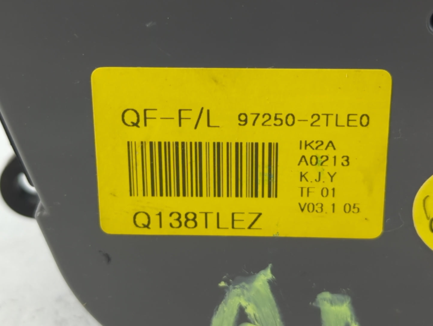 2014-2015 Kia Optima Climate Control Module Temperature AC/Heater Replacement P/N:Q138TLEZ 97250-2TLE0 Fits Fits 2014 2015 OEM Used Auto Parts - Oemusedautoparts1.com