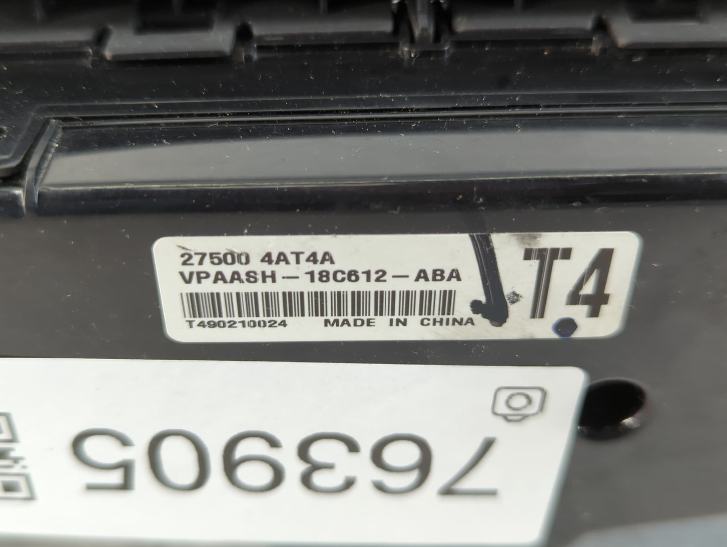 2015-2019 Nissan Sentra Climate Control Module Temperature AC/Heater Replacement P/N:VPAASH-18C612-ABA 27500 4AT4A Fits OEM Used Auto Parts - Oemusedautoparts1.com