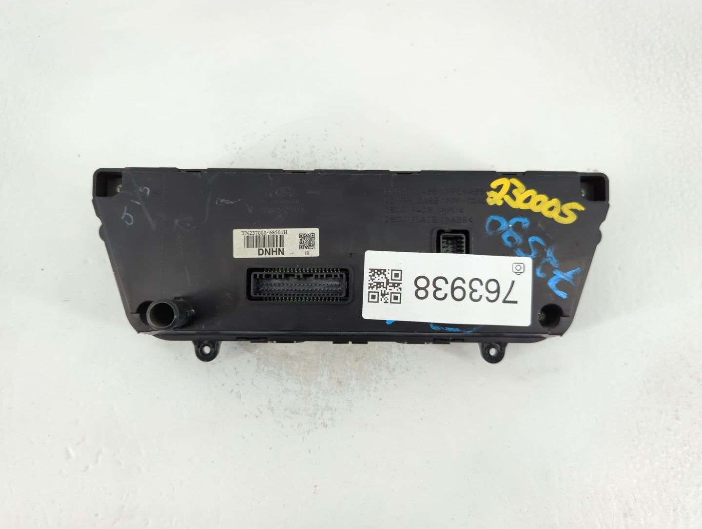 2015-2017 Hyundai Sonata Climate Control Module Temperature AC/Heater Replacement P/N:94510-C1500 Fits Fits 2015 2016 2017 OEM Used Auto Parts - Oemusedautoparts1.com