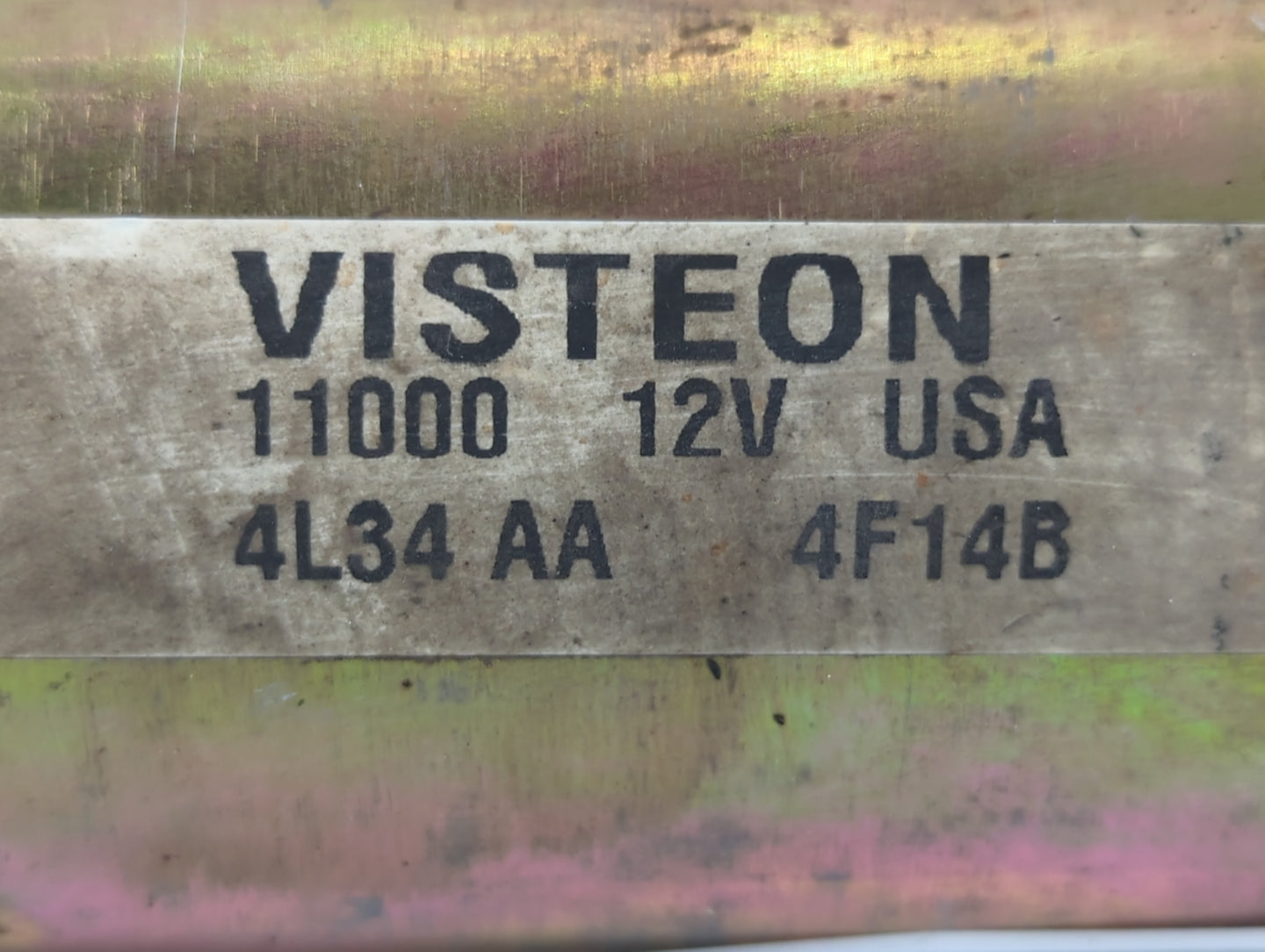 1999-2012 Ford Expedition Car Starter Motor Solenoid OEM P/N:4L34AA 4F14B Fits OEM Used Auto Parts - Oemusedautoparts1.com
