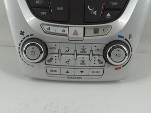 2012-2015 Chevrolet Equinox Radio Control Panel