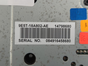 2010-2012 Ford Fusion Radio AM FM Cd Player Receiver Replacement P/N:14798680 9E5T-18A802-AE Fits Fits 2010 2011 2012 OEM Used Auto Parts