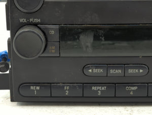 2005-2006 Ford Freestyle Radio AM FM Cd Player Receiver Replacement P/N:6F9T-18C869-BB Fits Fits 2005 2006 OEM Used Auto Parts