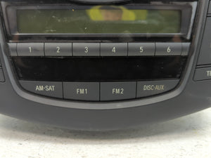 2010-2011 Toyota Rav4 Radio AM FM Cd Player Receiver Replacement P/N:86120-OR071 Fits Fits 2010 2011 OEM Used Auto Parts