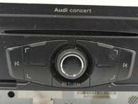 2010-2012 Audi A4 Radio AM FM Cd Player Receiver Replacement P/N:8T1 035 186 R Fits Fits 2010 2011 2012 2013 2014 2015 2016 2017 OEM Used Auto Parts - Oemusedautoparts1.com