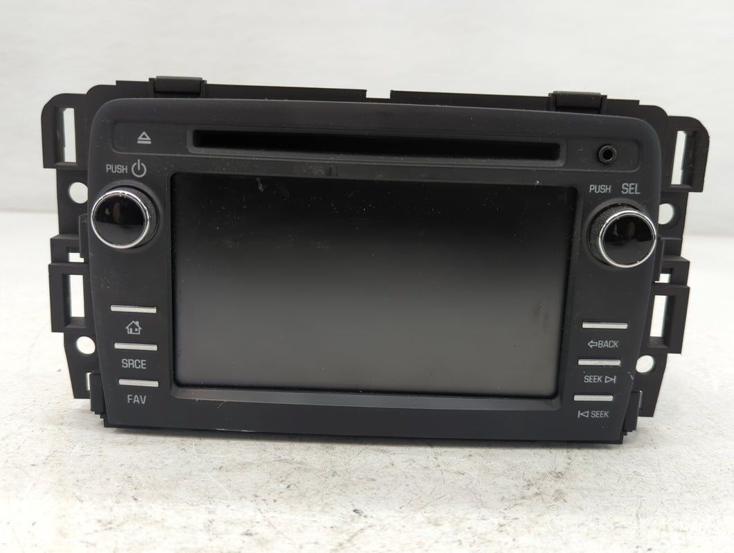 2015 Chevrolet Traverse Radio AM FM Cd Player Receiver Replacement P/N:23205043 Fits OEM Used Auto Parts