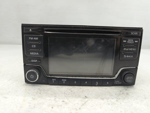 2017-2019 Nissan Sentra Radio AM FM Cd Player Receiver Replacement P/N:28185 5UD0A 28185 4AF6A Fits Fits 2017 2018 2019 OEM Used Auto Parts