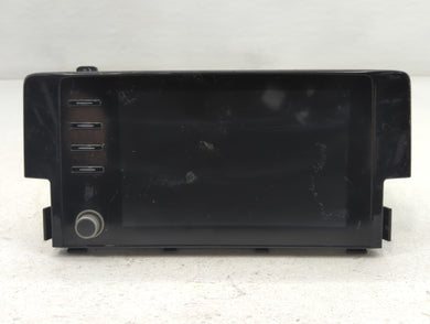 2019-2021 Honda Civic Radio AM FM Cd Player Receiver Replacement P/N:39101-TGG-A21-M1 Fits Fits 2019 2020 2021 OEM Used Auto Parts