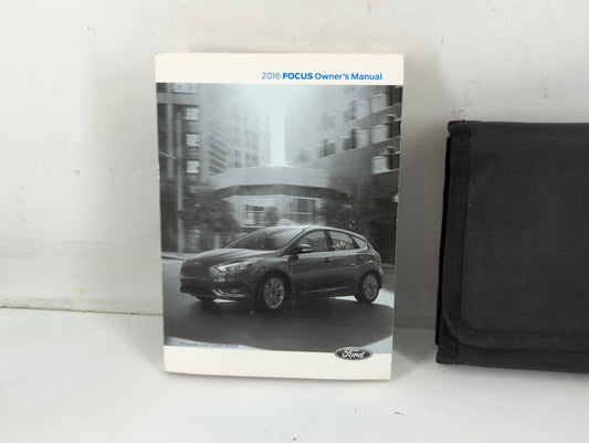 2016 Ford Focus Owners Manual Book Guide P/N:GM5J 19A321 AA OEM Used Auto Parts