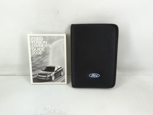 2006 Ford Fusion Owners Manual Book Guide P/N:PM6E5J-19A321-AA OEM Used Auto Parts - Oemusedautoparts1.com