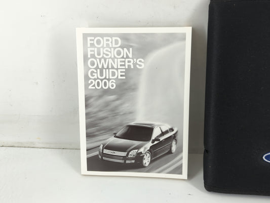 2006 Ford Fusion Owners Manual Book Guide P/N:PM6E5J-19A321-AA OEM Used Auto Parts