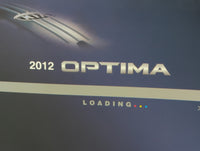 2012 Kia Optima Owners Manual Book Guide P/N:A4CO-EU19A OEM Used Auto Parts - Oemusedautoparts1.com