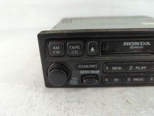 1998-2002 Honda Accord Radio AM FM Cd Player Receiver Replacement P/N:F91197303C 39100-S84-A020-M1 Fits OEM Used Auto Parts