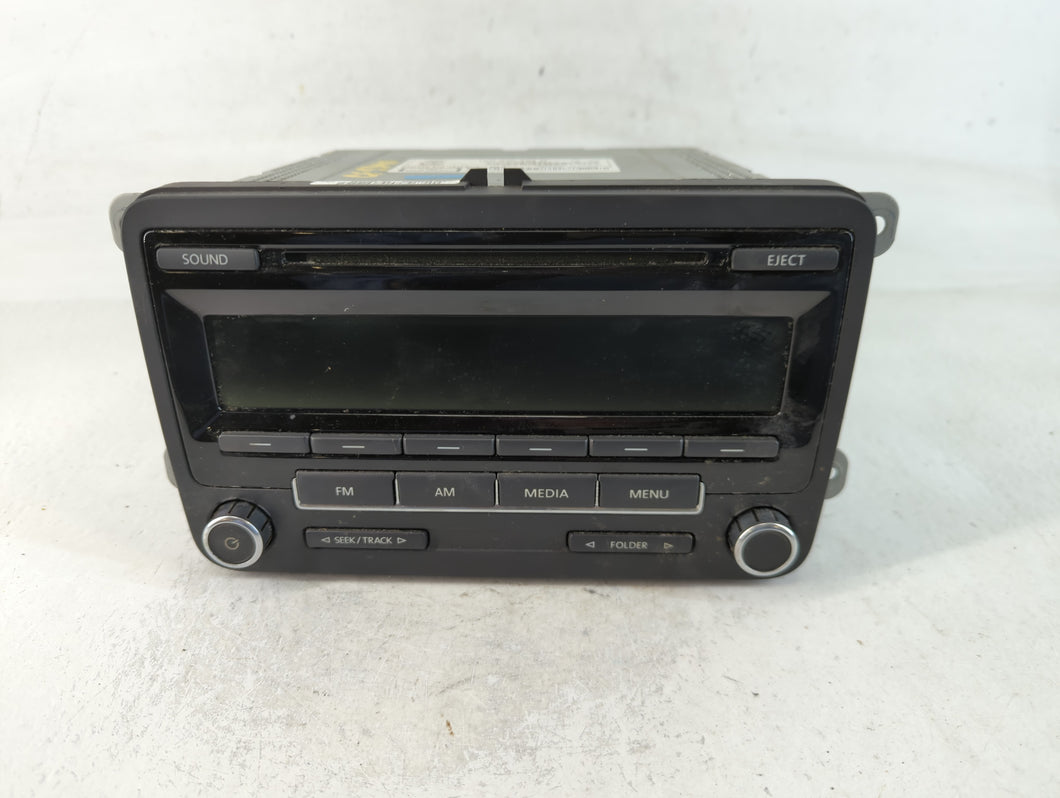 2012-2015 Volkswagen Passat Radio AM FM Cd Player Receiver Replacement P/N:28445303 1K0 035 164 D Fits OEM Used Auto Parts