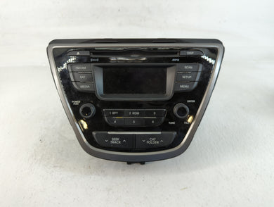 2013 Hyundai Elantra Radio AM FM Cd Player Receiver Replacement P/N:96170-3X155RA5 Fits OEM Used Auto Parts