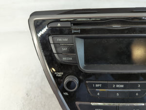 2013 Hyundai Elantra Radio AM FM Cd Player Receiver Replacement P/N:96170-3X155RA5 Fits OEM Used Auto Parts