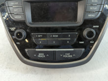 2013 Hyundai Elantra Radio AM FM Cd Player Receiver Replacement P/N:96170-3X155RA5 Fits OEM Used Auto Parts