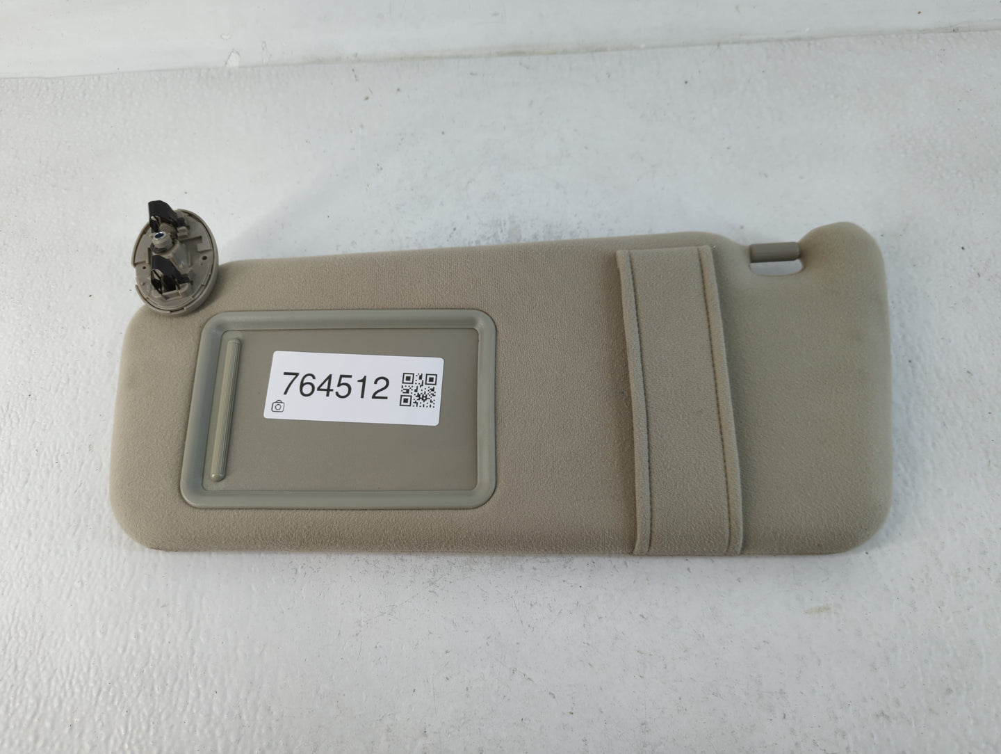 2007-2011 Toyota Camry Sun Visor Shade Replacement Passenger Right Mirror Fits Fits 2007 2008 2009 2010 2011 OEM Used Auto Parts - Oemusedautoparts1.com