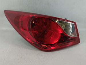 2011-2014 Hyundai Sonata Tail Light Assembly Driver Left OEM P/N:92401-3Q Fits Fits 2011 2012 2013 2014 OEM Used Auto Parts