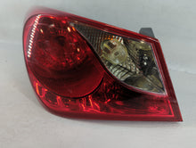 2011-2014 Hyundai Sonata Tail Light Assembly Driver Left OEM P/N:92401-3Q Fits Fits 2011 2012 2013 2014 OEM Used Auto Parts