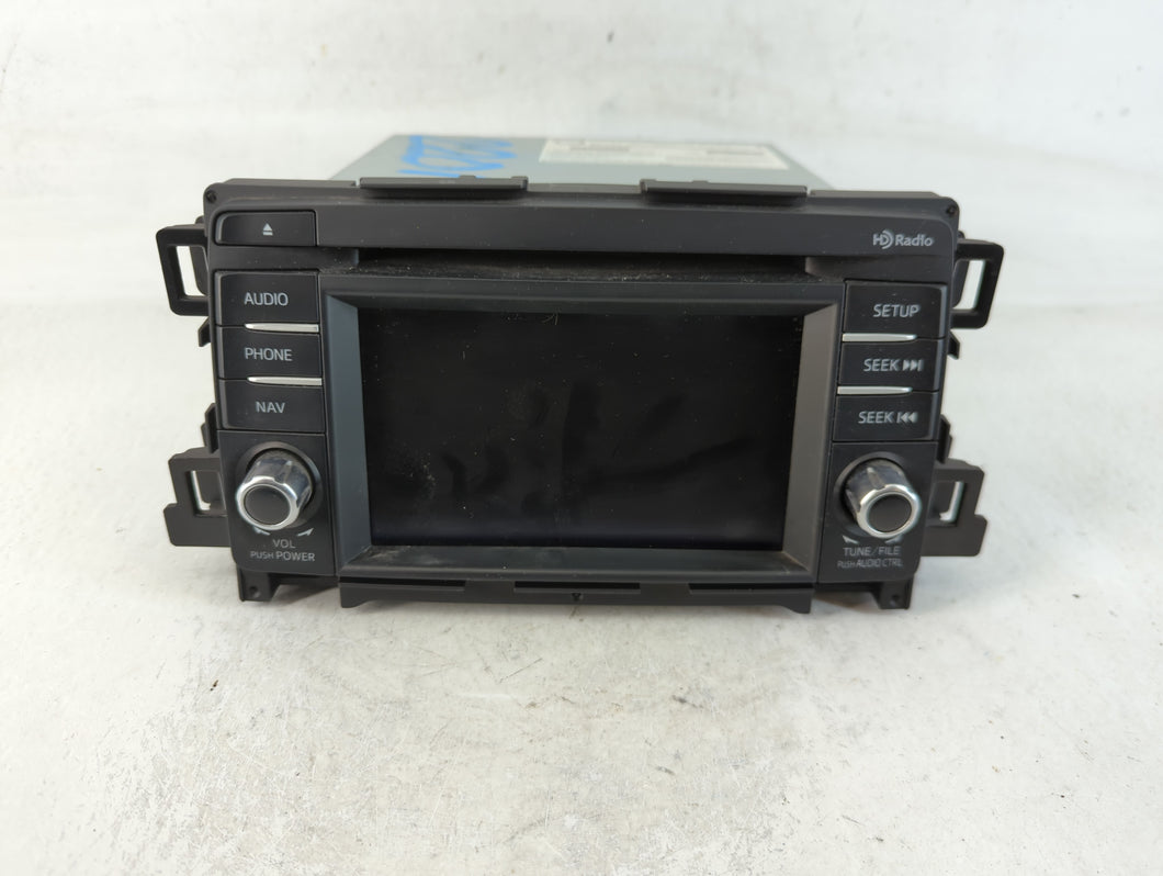 2014-2015 Mazda 6 Radio AM FM Cd Player Receiver Replacement P/N:CV-VM42E1JMB GJS2 66 DV0C Fits Fits 2014 2015 OEM Used Auto Parts