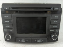 2014-2015 Hyundai Sonata Radio AM FM Cd Player Receiver Replacement P/N:96180-3Q8004X Fits Fits 2014 2015 OEM Used Auto Parts