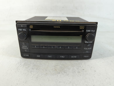 2006-2007 Toyota 4runner Radio AM FM Cd Player Receiver Replacement P/N:86120-52530 Fits Fits 2006 2007 OEM Used Auto Parts