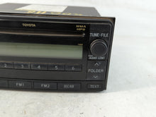 2006-2007 Toyota 4runner Radio AM FM Cd Player Receiver Replacement P/N:86120-52530 Fits Fits 2006 2007 OEM Used Auto Parts